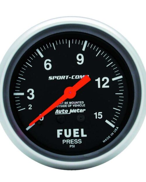 0-15 Fuel Pressure Gauge