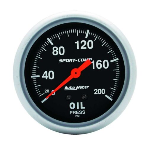 0-200 Oil Pressure Gauge