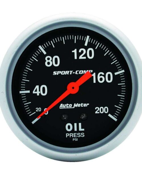 0-200 Oil Pressure Gauge