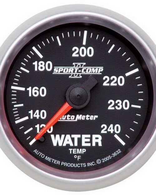 2-1/16in S/C II Water Temp. Gauge 120-240