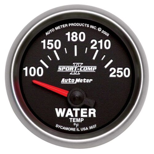 2-1/16in S/C II Water Temp. Gauge 100-250