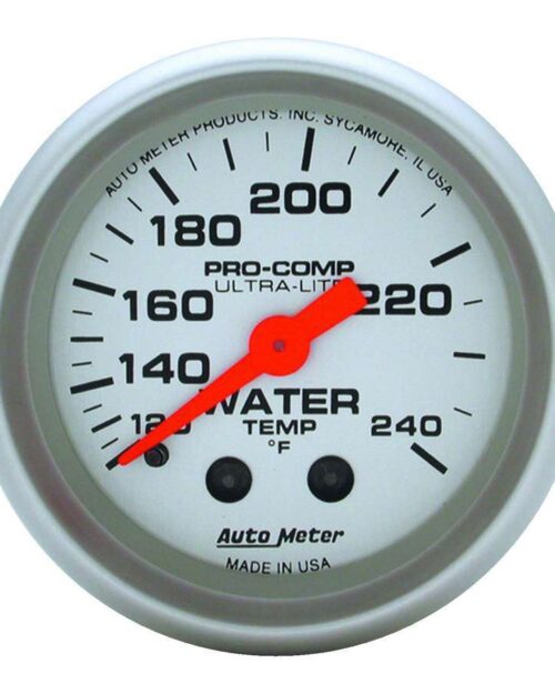 2-1/16in U/L Water Temp Gauge 120-240