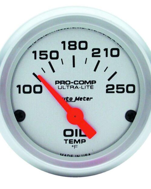 2-1/16in Ultra Light Oil Temp. Gauge