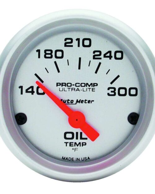 Ultra-Lite 2-1/16 Oil Temp. 140-300 F. Elect.