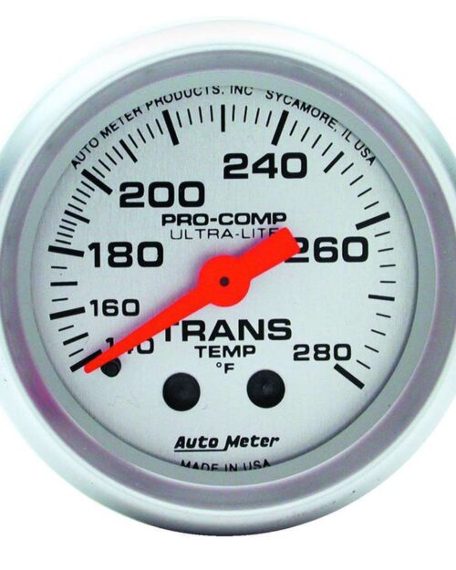 2-1/16in Ultra-Lite Oil Trans Temp. Gauge