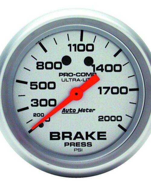 2-5/8 Brake Pressure