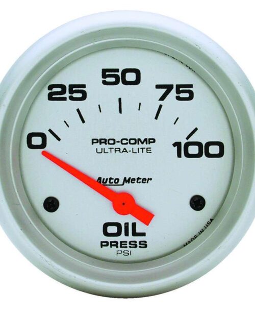 Ultra-Lite Oil Pressure