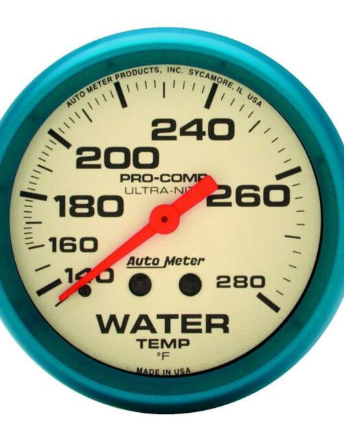 2-5/8 Ultra-Nite Water Temp Gauge 140-280