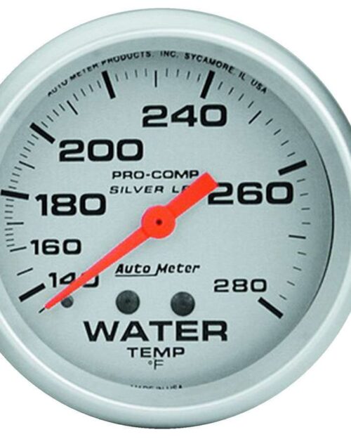 Pro Comp 2-5/8in Silver Liq-Fill Water 140-280