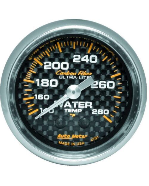 C/F 2-1/16in Water Temp. Gauge 140-280