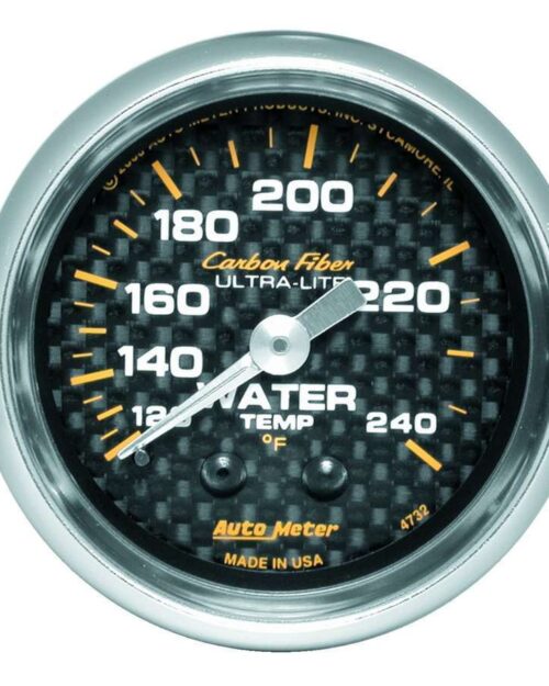 2-1/16in C/F Water Temp. Gauge 120-240