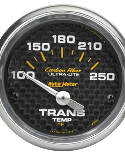 2-1/16in C/F Trans. Temp. Gauge 100-250