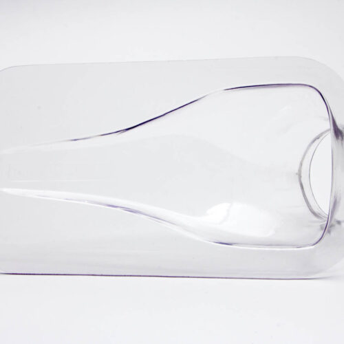 Clear Single 3in Duct