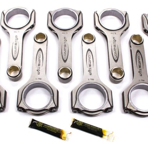 SBC Forged H-Beam Rods - 5.700/2.100