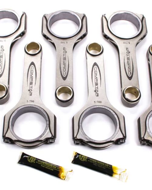 SBC Forged H-Beam Rods - 5.700/2.100