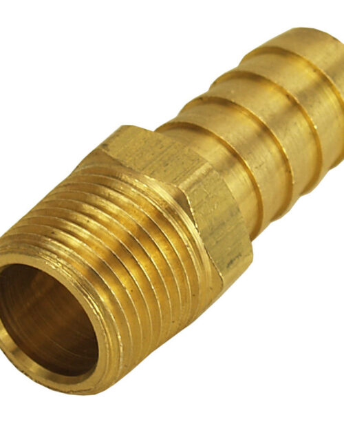 Straight Hose Barb Fitti ng 3/8 NPT M x 1/2 Barb