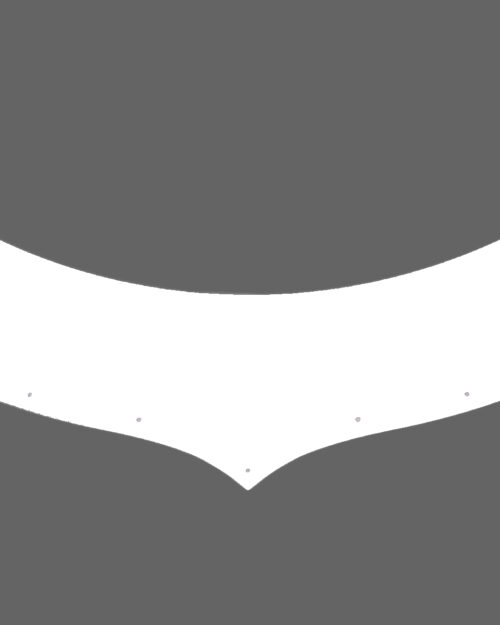 Extension Predator Hood White 5.5in Tall