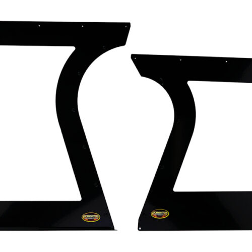 Aluminum Sails Black Pair Open Style