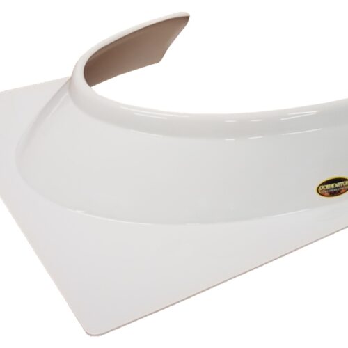 Rock Guard Formed 3in Tall White