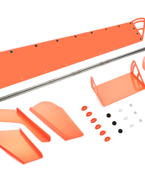 Plastic Spoiler 8x72in LM Fluorescent Orange
