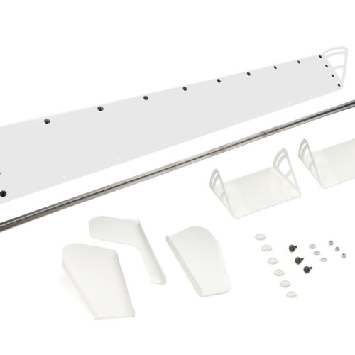 Plastic Spoiler 8x72in LM White