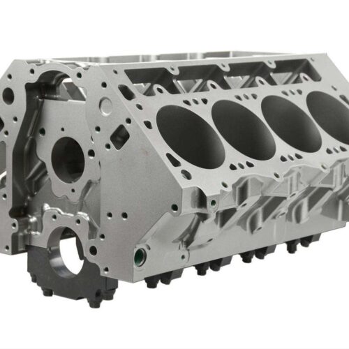 LS Iron Block - 9.240/ 4.125 w/Steel Main Caps