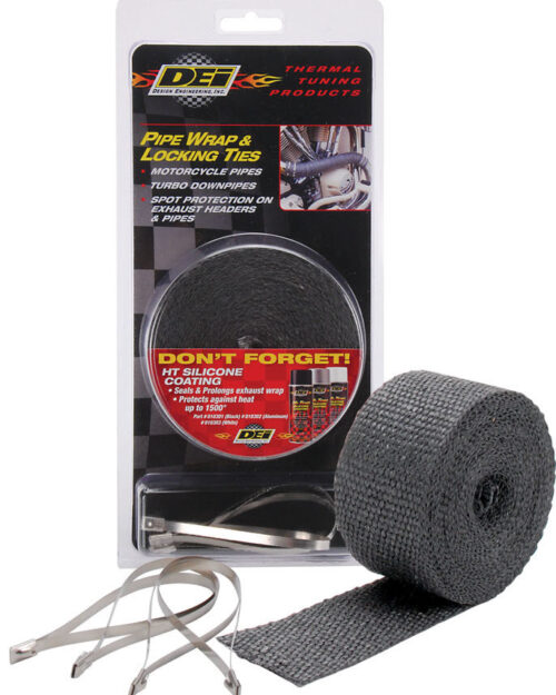 Exhaust Wrap Kits-Kit - Pipe Wrap & Locking Tie