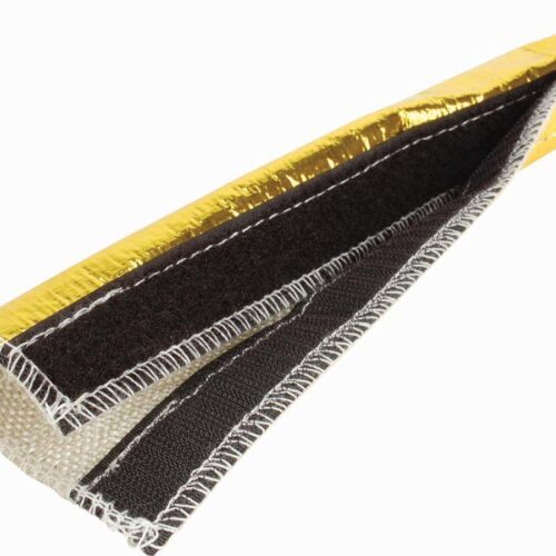 Heat Shroud Gold 1/2in to 1-1/4in ID x 3 Feet