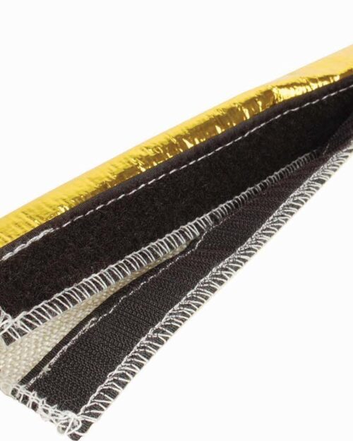 Heat Shroud Gold 1/2in to 1-1/4in ID x 3 Feet