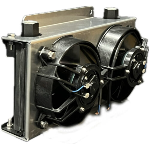 Oil Cooler Stacked Plate 13in x 5.75in x 2in