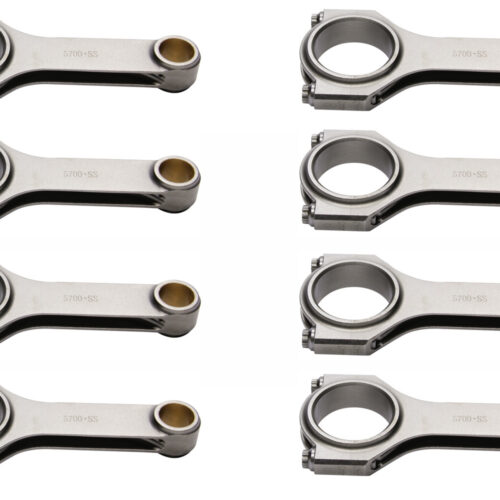 SBC 4340 Forged H-Beam Rods 5.700