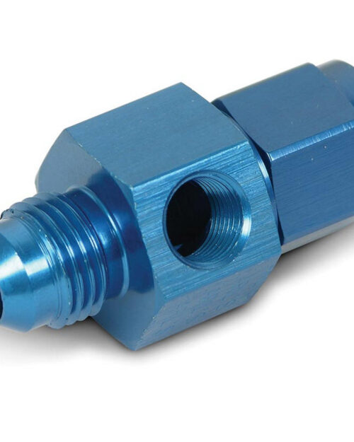 Gauge Adapter -6M to -6F w/1/8 Npt Port