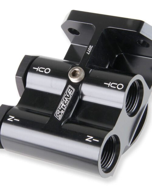 Single Remote Billet Oil Filter Mount