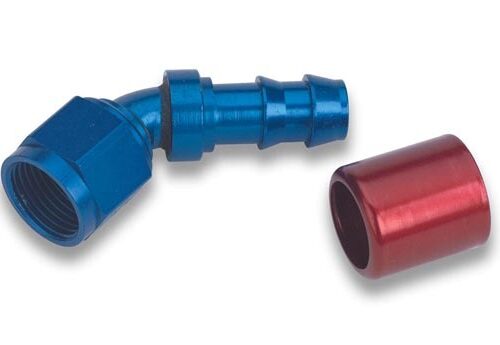 #8 45 Super Stk Hose End