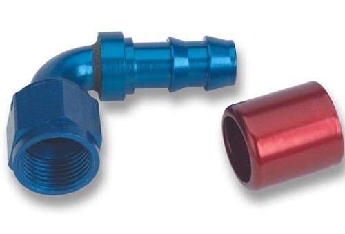 #8 90 Super Stk Hose End