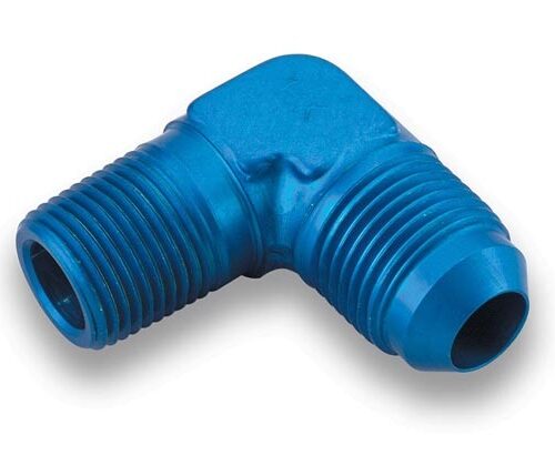 90 Deg. #8 > 1/2 Npt Adp