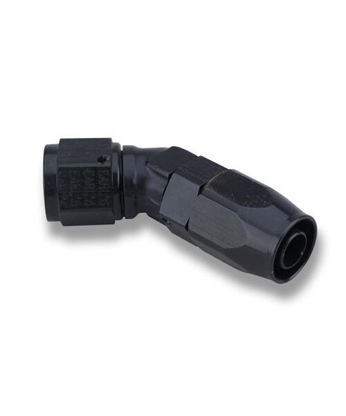 #6 45 Deg Ano-Tuff Hose End - Low Profile