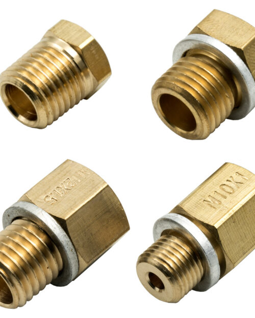 Adapter Kit - Oil Press 1/8-27  NPT to Metric