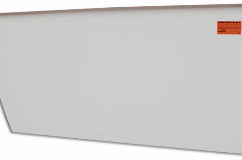 ABC Door Aluminum White Right