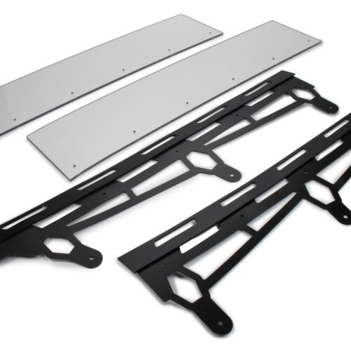 ABC Spoiler 6.5in x 60in 90 Degree Black