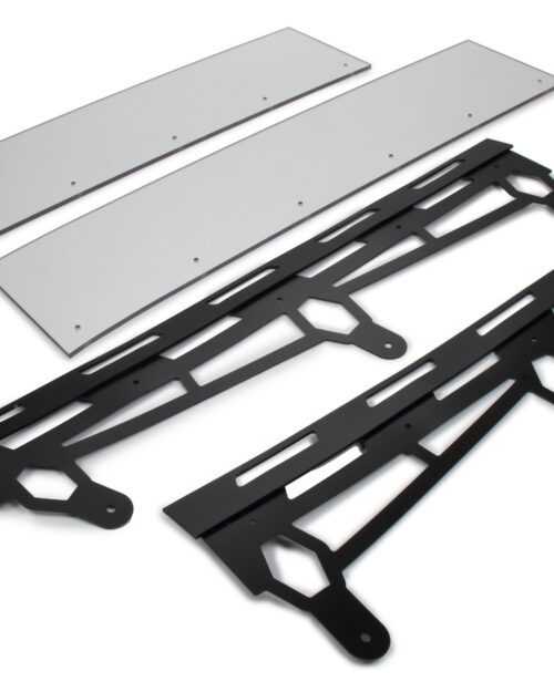 ABC Spoiler 6.5in x 60in 90 Degree Black