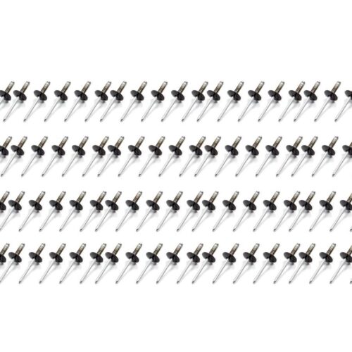 Lrg Hd Rivet Black Multi -grip 100pk