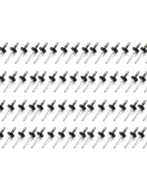Lrg Hd Rivet Black Multi -grip 100pk
