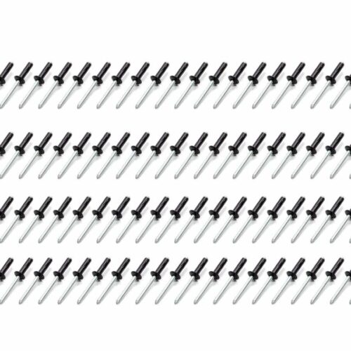 Sm Hd Rivet Black Multi -grip 100pk