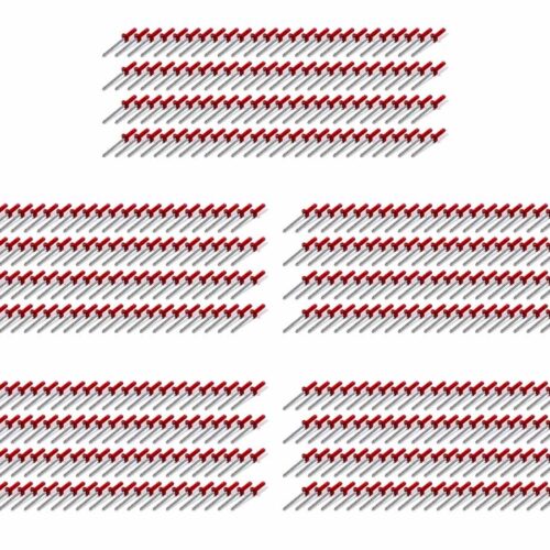 Sml Hd Rivet Red Multi-Grip 500pk
