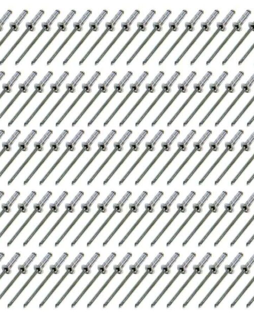 Small Head Rivet Silver 100pc 1/8in