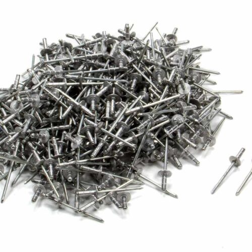 Large Head Rivet Silver 500pc 1/8in
