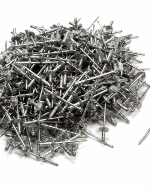 Large Head Rivet Silver 500pc 1/8in