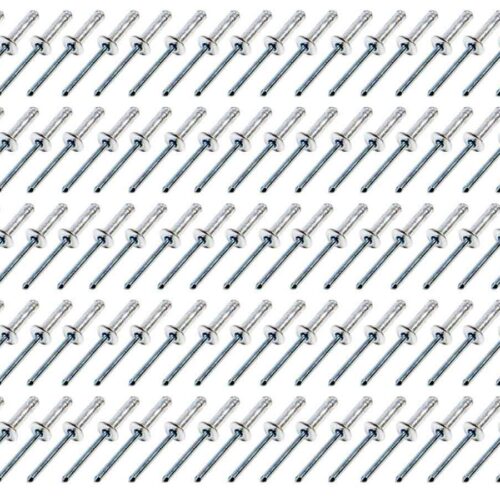 Small Head Rivet Silver 100pc 3/16in