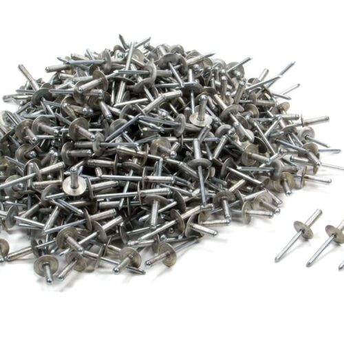 Large Head Rivet Silver 500pc 3/16in